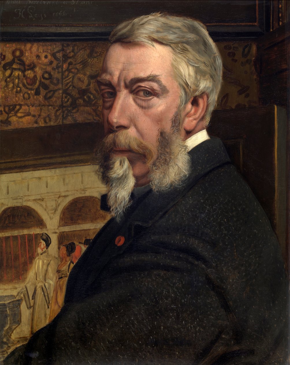 Omakuva tekijältä Hendrik or Henri Leys