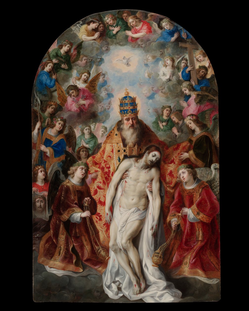 Kolminaisuus, c. 1620. tekijältä Hendrik van Balen