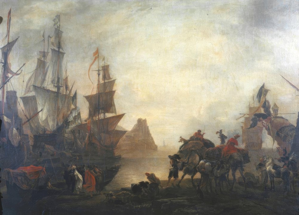 Orientalischer Seehafen tekijältä Hendrik van Minderhout