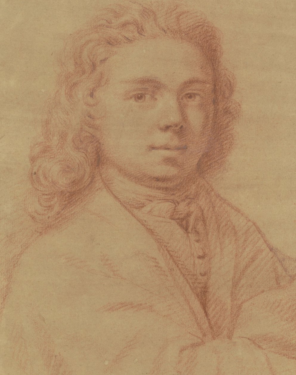 Piirtäjä Hendrik van der Vugtin omakuva tekijältä Hendrik van der Vugt