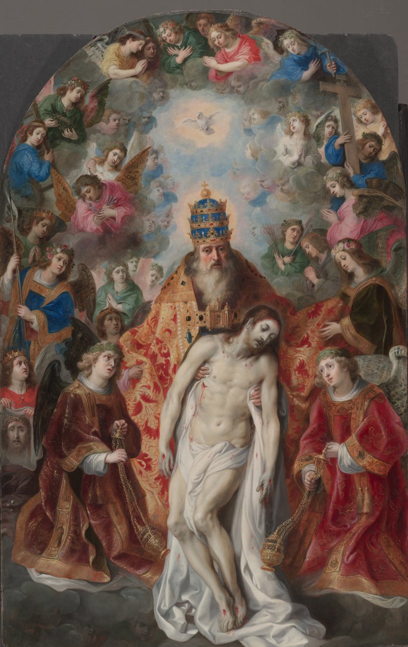 Kolminaisuus, noin 1620 tekijältä Hendrik van the Elder Balen