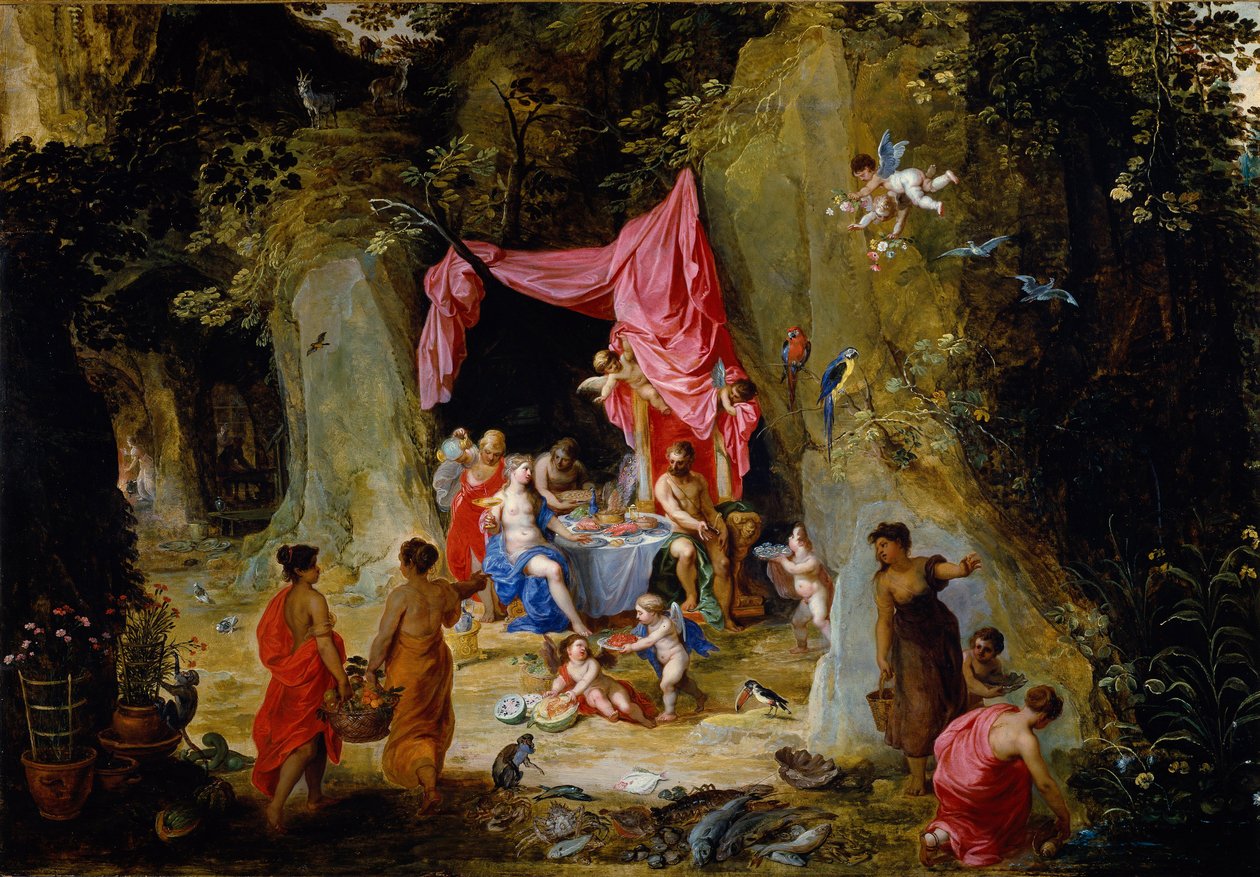 Ulysses ja Calypso (maalaus tekijältä Hendrik van the Elder Balen