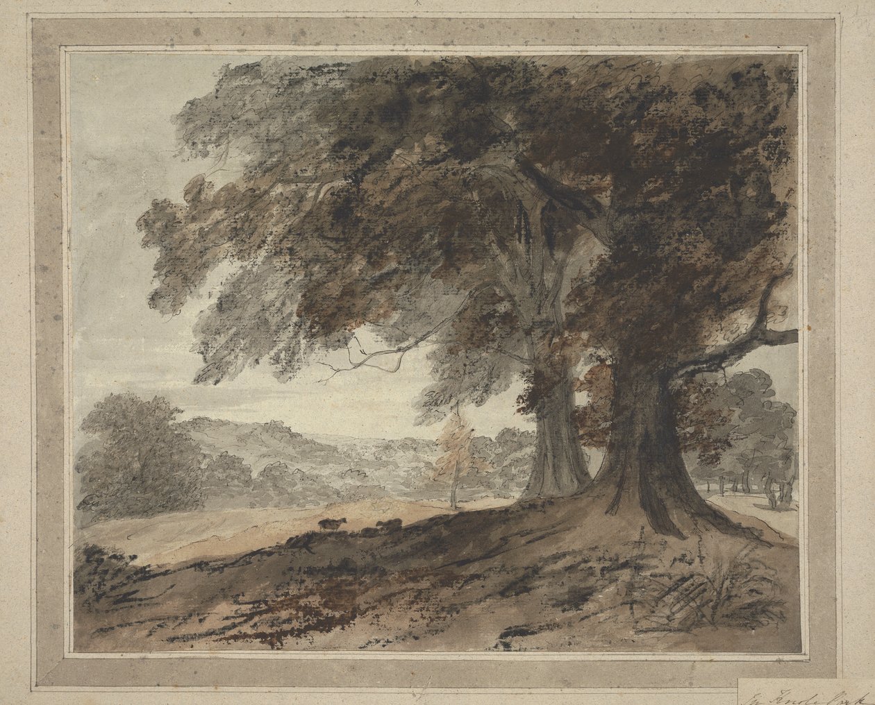 Knole Parkissa tekijältä Heneage Finch fourth Earl of Aylesford