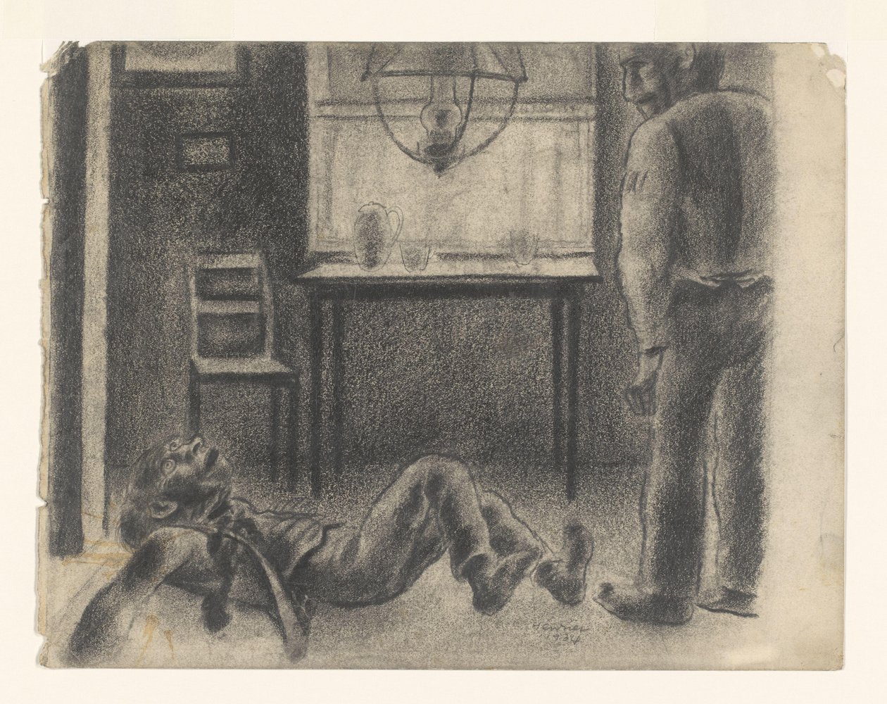 sisäkuvaus tekijältä Henk Henriët (signed by artist)