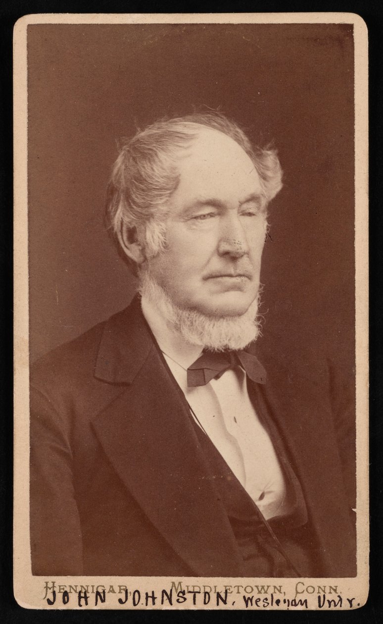 John Johnstonin muotokuva 1806-1879, Ennen vuotta 1876. tekijältä Hennigar Bros