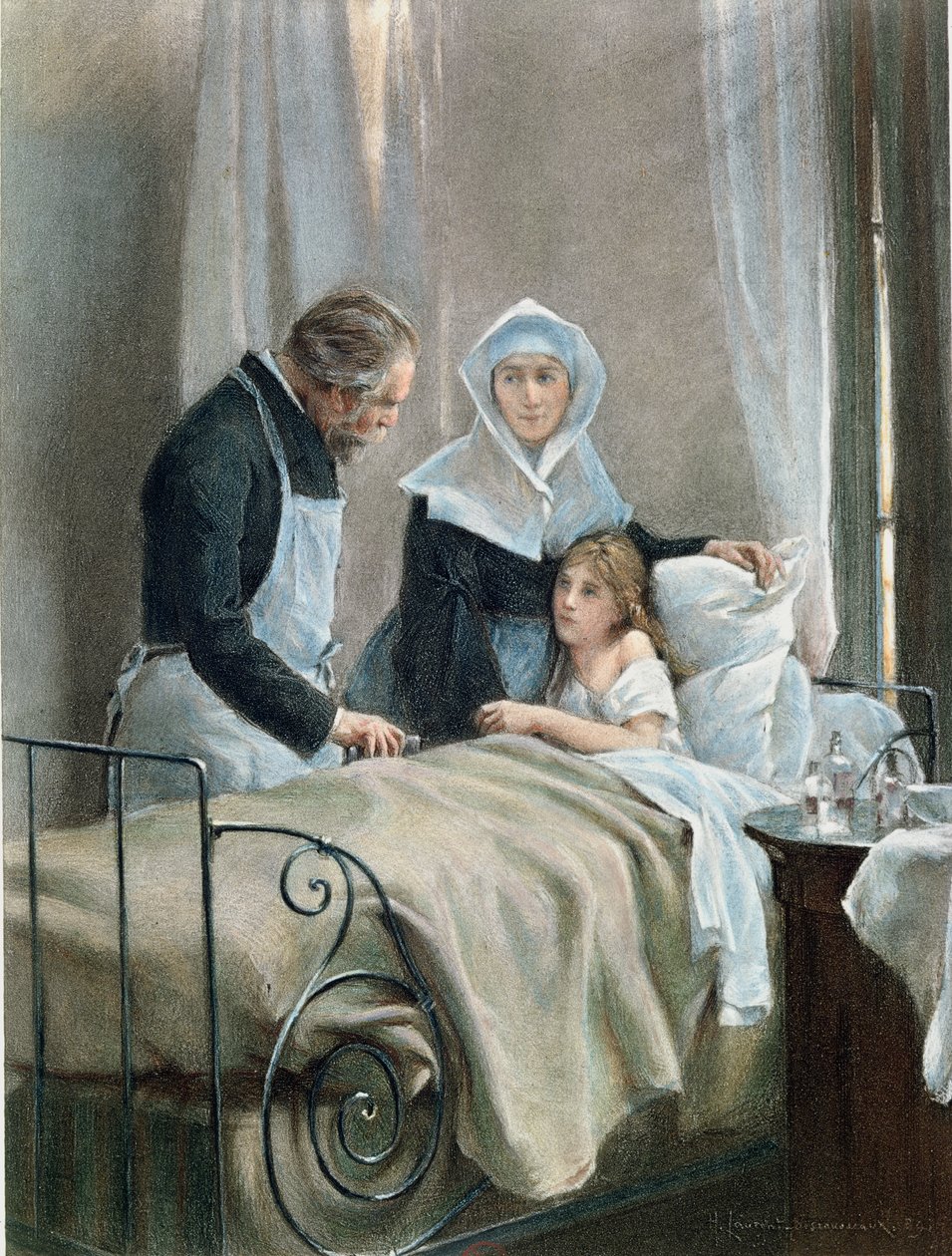 Sairas lapsi tekijältä Henri Alphonse Louis Laurent Desrousseaux