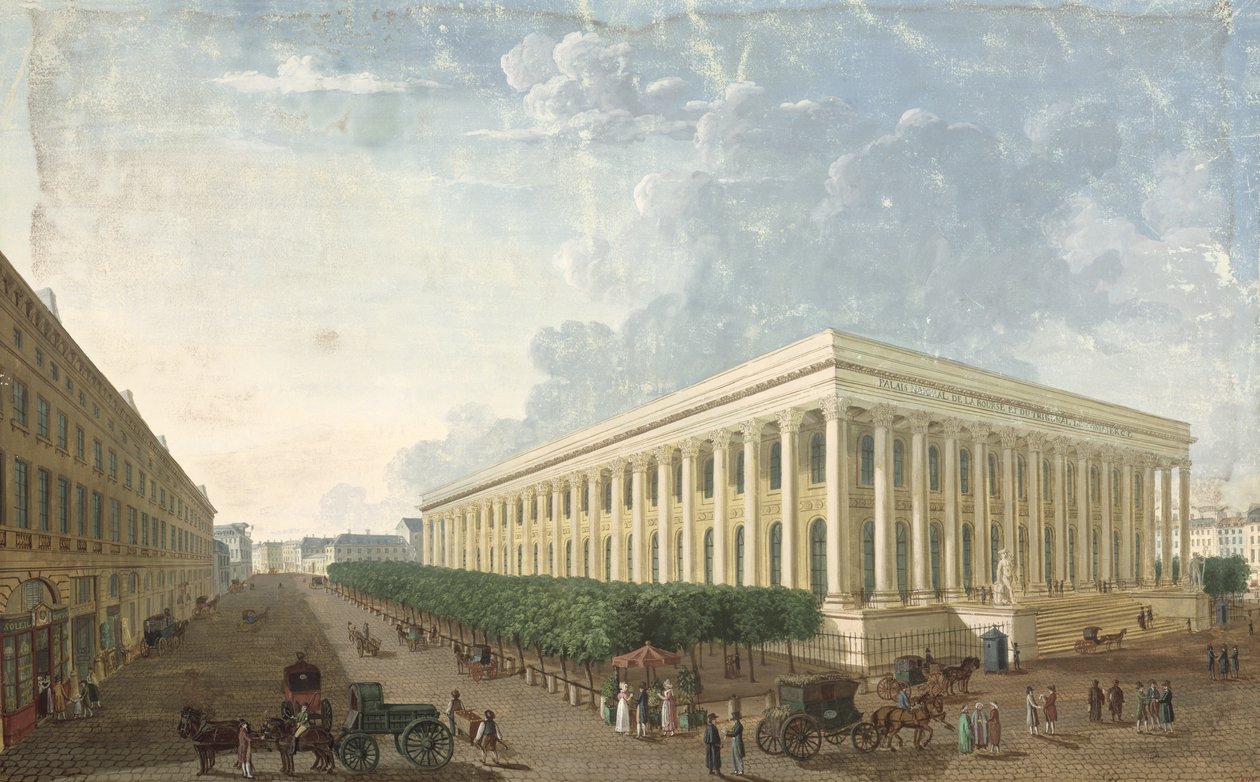 Palais de la Bourse tekijältä Henri Courvoisier Voisin