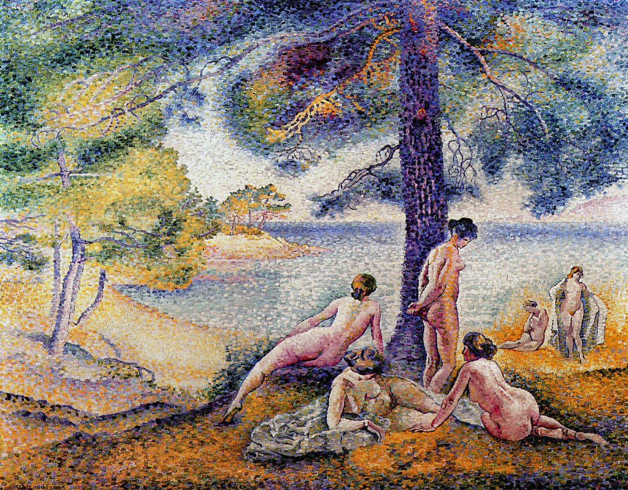 Varjossa, 1902 tekijältä Henri Edmond Cross