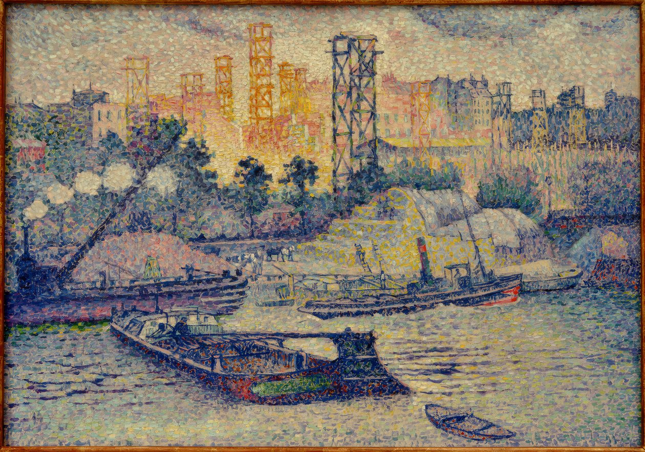Quai de Passy tekijältä Henri Edmond Cross