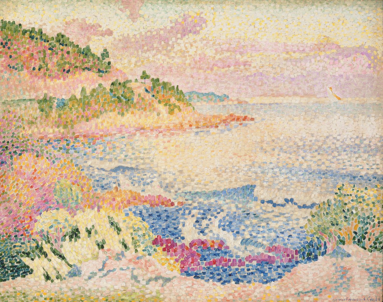Maures, noin 1906-06 tekijältä Henri Edmond Cross
