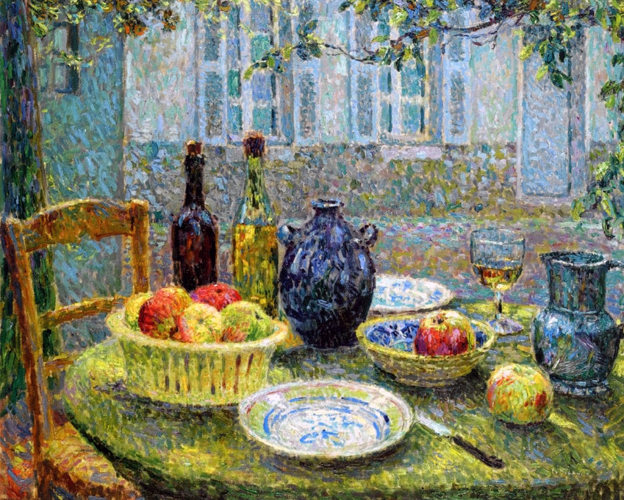 Pierren pöytä, 1920 tekijältä Henri Eugene Augustin Le Sidaner