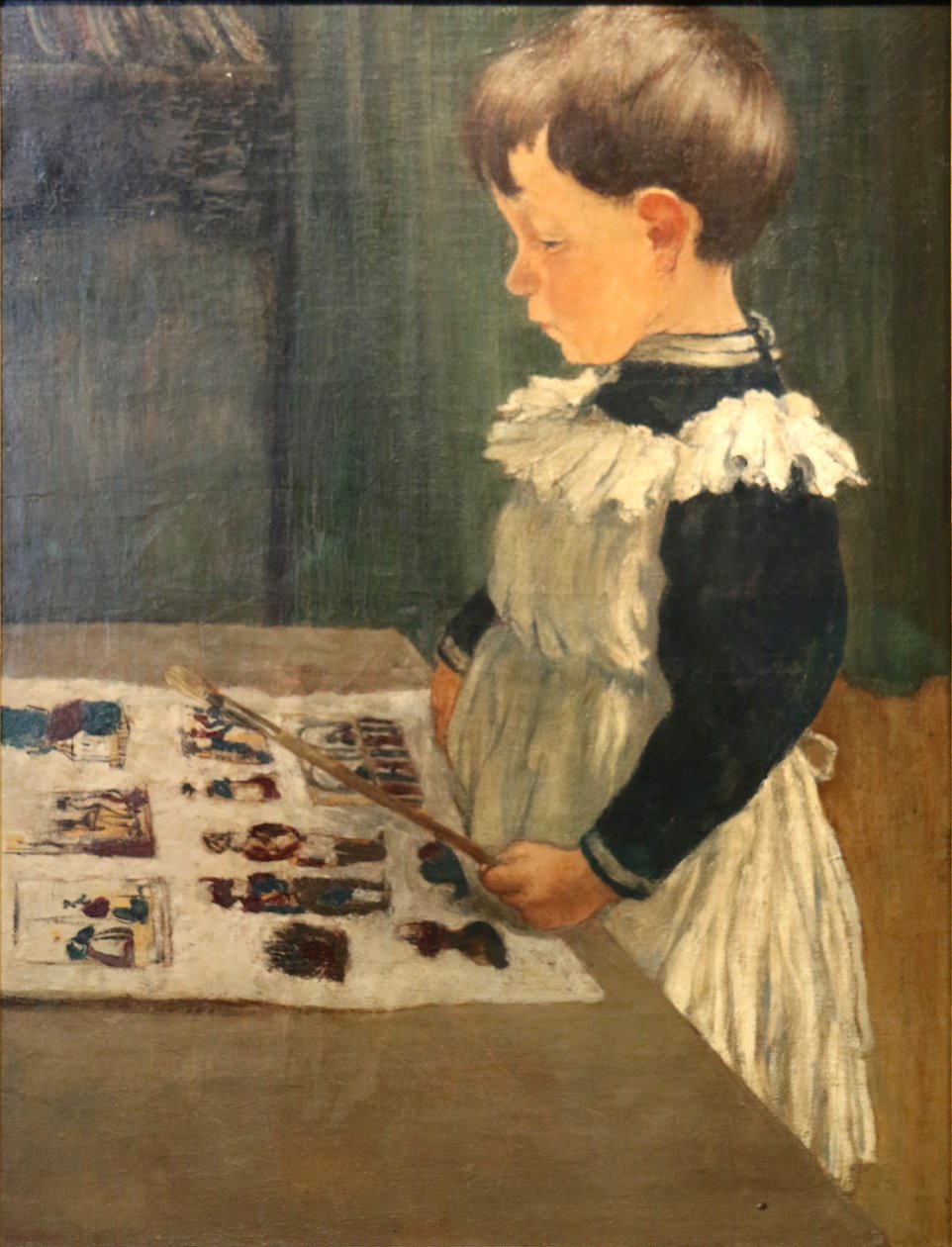 Louis Charles Crespinrin muotokuva tekijältä Henri Jacques Edouard Evenepoel