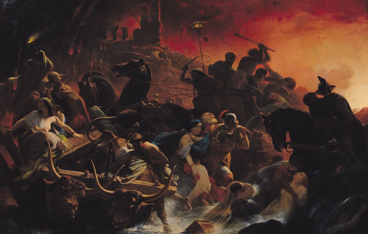 Pompejin viimeiset päivät tekijältä Henri Frederic Schopin