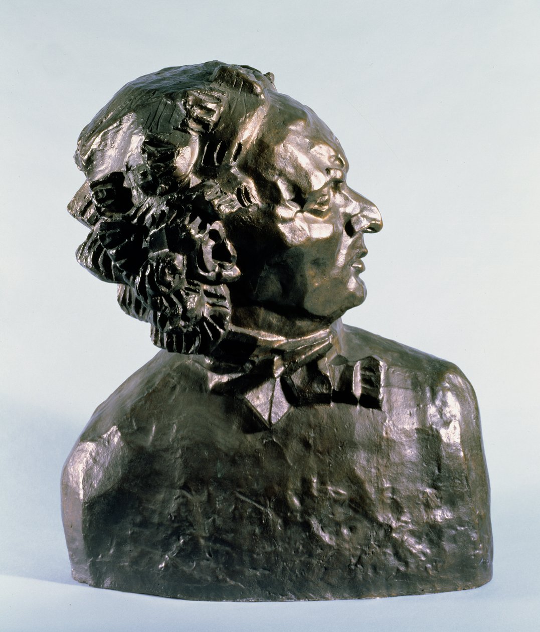 Alfred Wolmark (1877-1961) 1913 (pronssi) tekijältä Henri Gaudier Brzeska