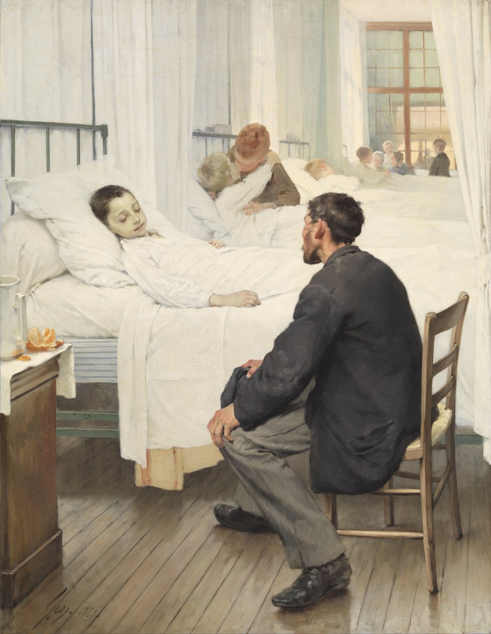 Vierailupäivä sairaalassa tekijältä Henri Jules Jean Geoffroy