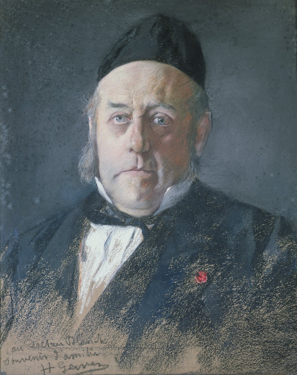 Antoine-Emile Blanche (1820-93) (pastelli paperille) tekijältä Henri Gervex