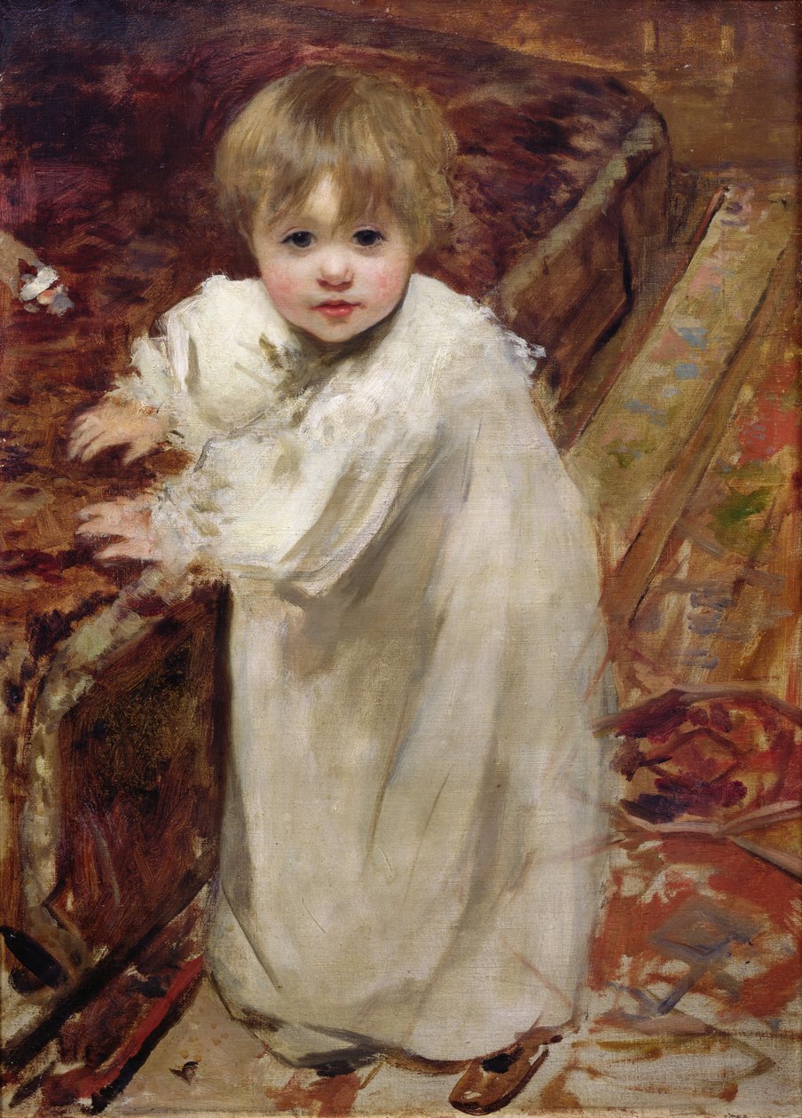 Coletten ensimmäiset askeleet, 1895 tekijältä Henri Gervex