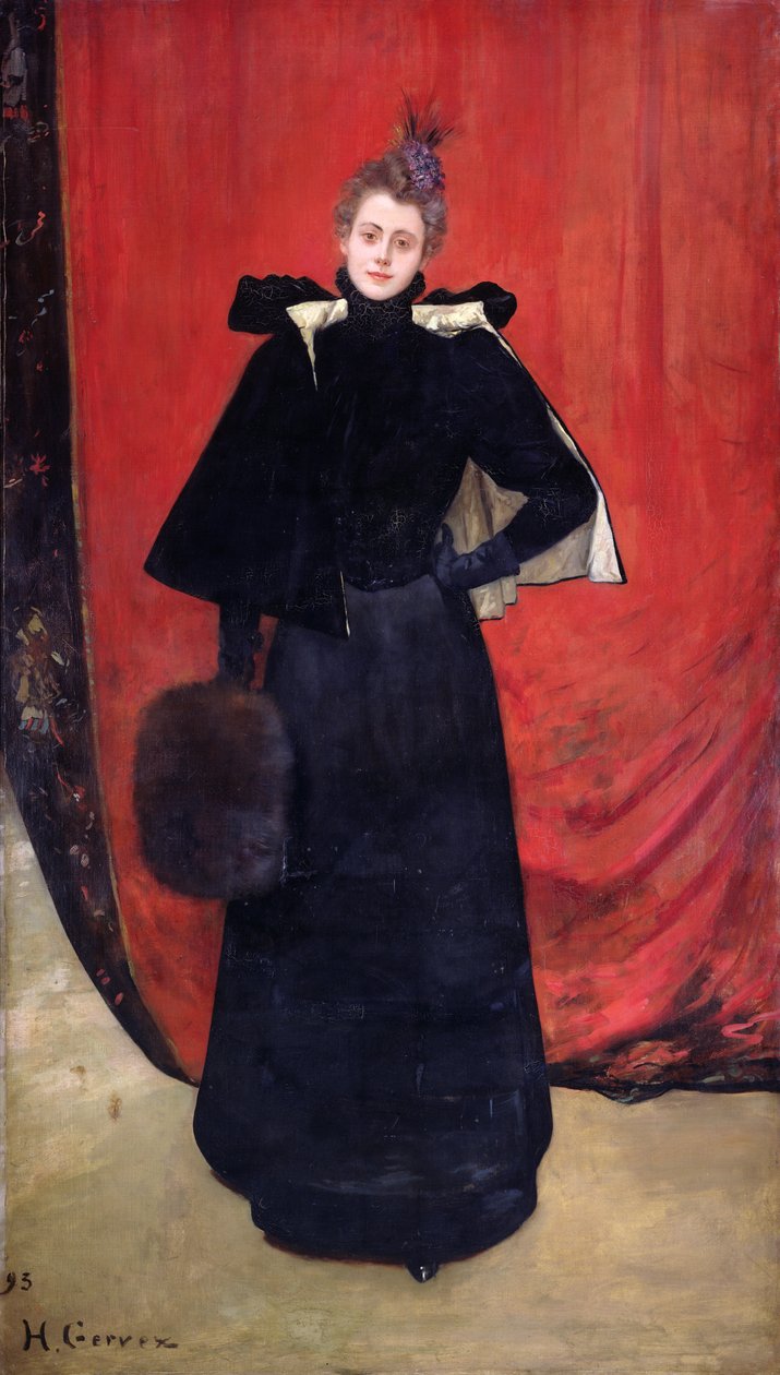 Madame Gervexin muotokuva, 1893 tekijältä Henri Gervex