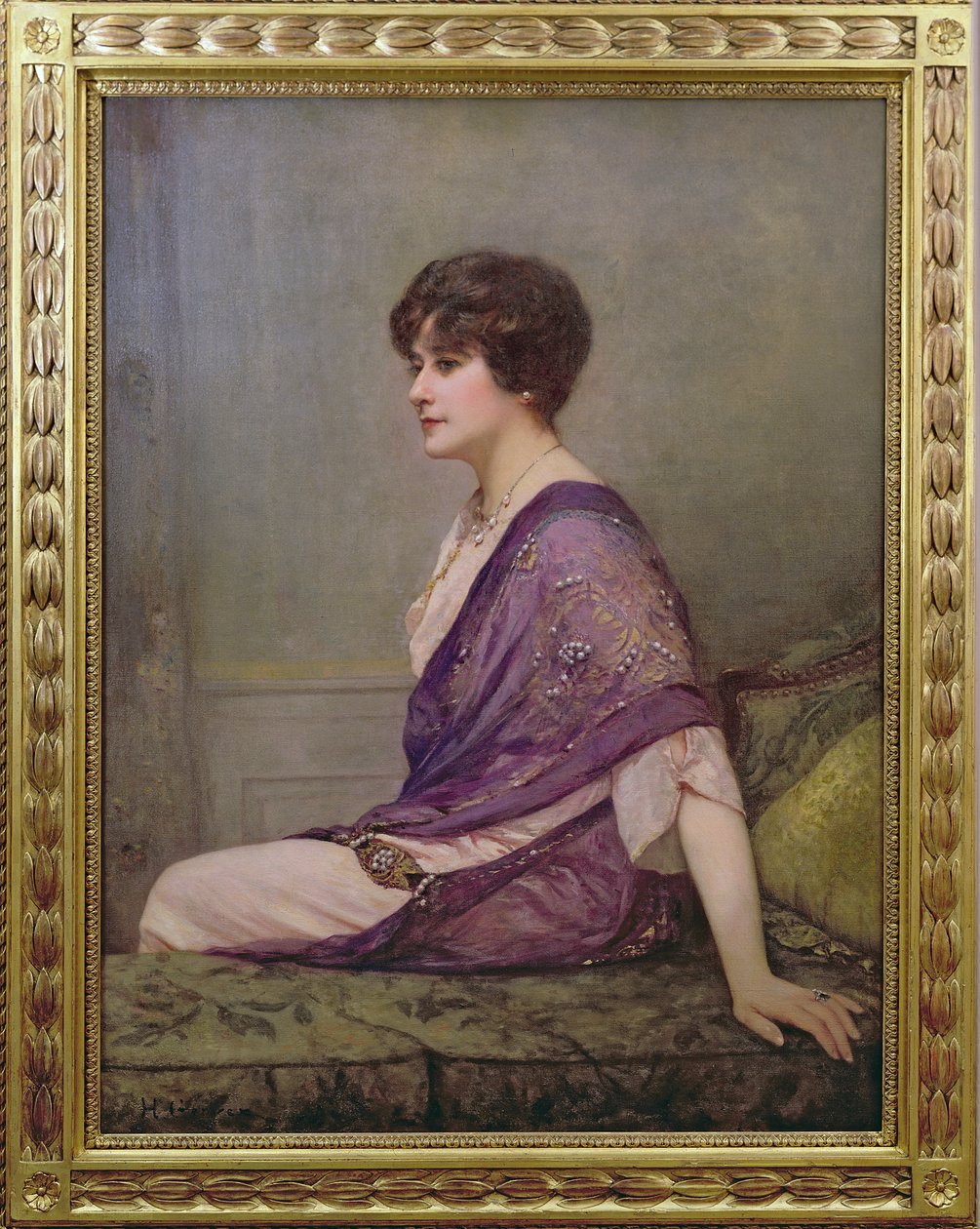 Couturier Madame Paquinin muotokuva (1869-1936) tekijältä Henri Gervex