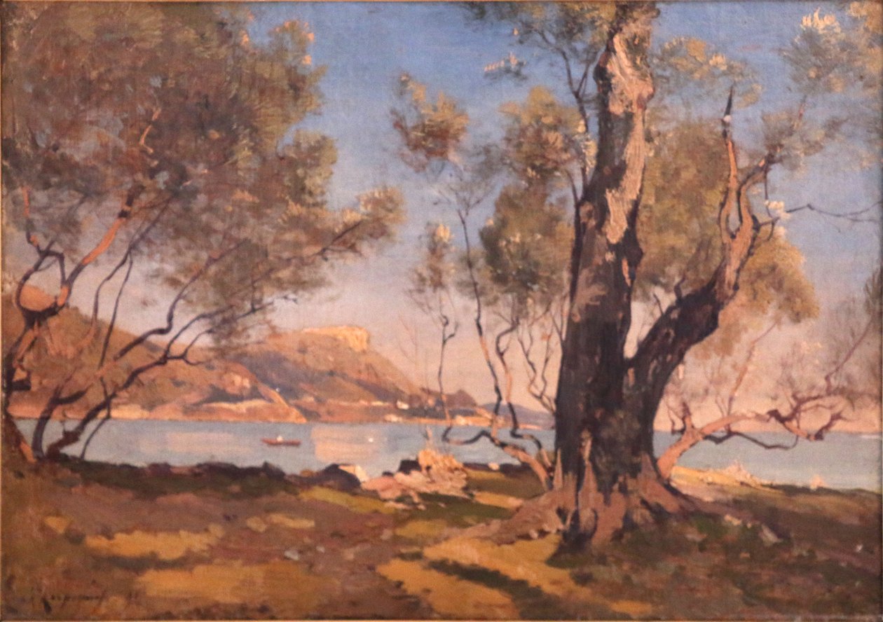 Arbres ja Beaulieu. tekijältä Henri Joseph Harpignies