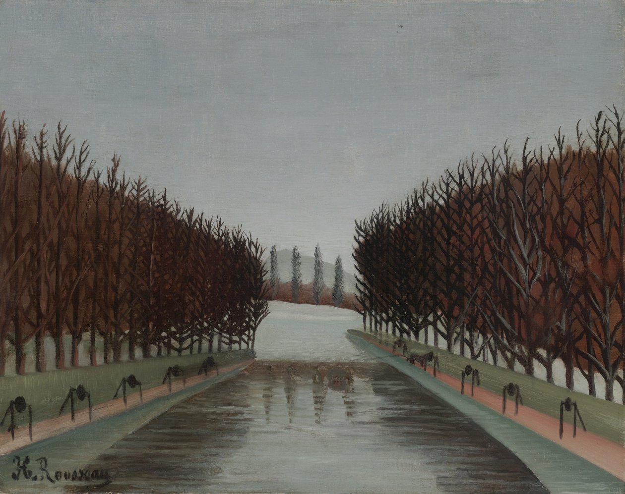 Kanava, noin 1905 tekijältä Henri Rousseau