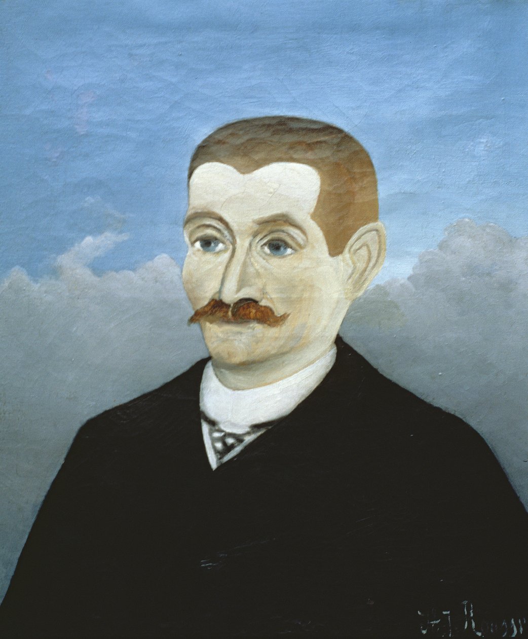 Punatukkaisen miehen muotokuva tekijältä Henri Rousseau