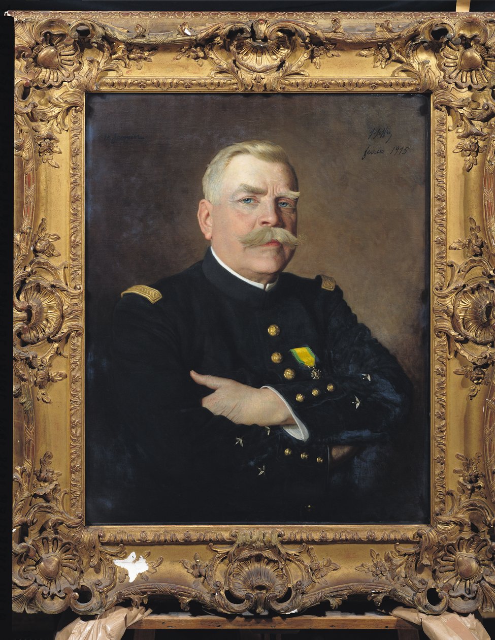 Joseph Joffre (1852-1931) 1915 tekijältä Henri Jacquier