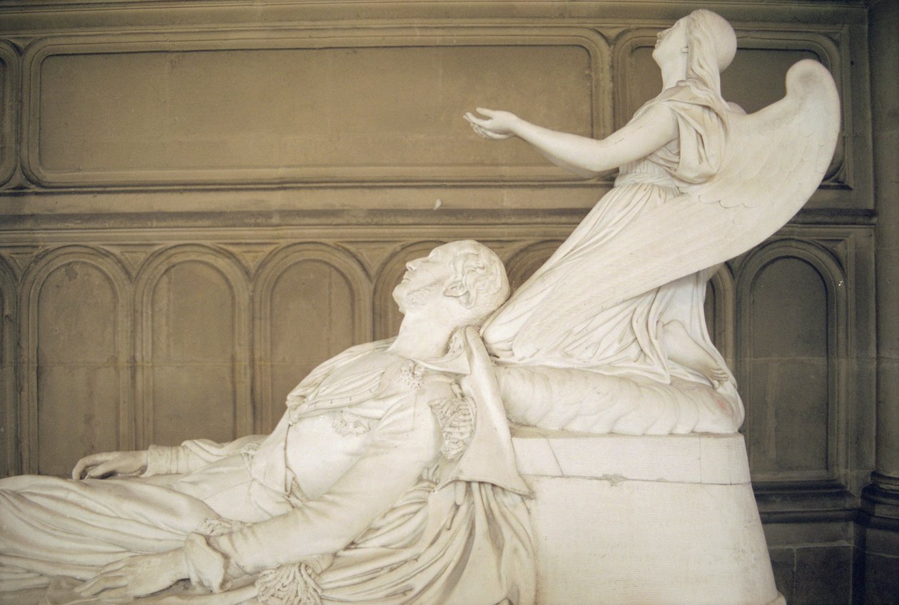 Orléansin herttuan Ferdinand Louis Philippen (1810-42) muistomerkki, 1843 (marmori) (ks. myös 252675) tekijältä Henri Joseph Francois de, baron Triqueti