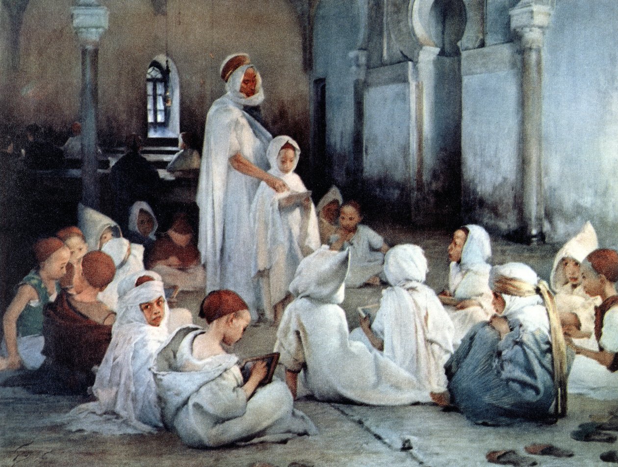 Arabikoulu Tlemcenissä tekijältä Henri Jules Jean Geoffroy