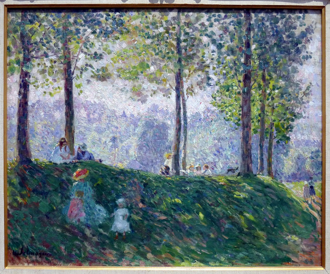 Iltapäivä puistossa. tekijältä Henri Lebasque