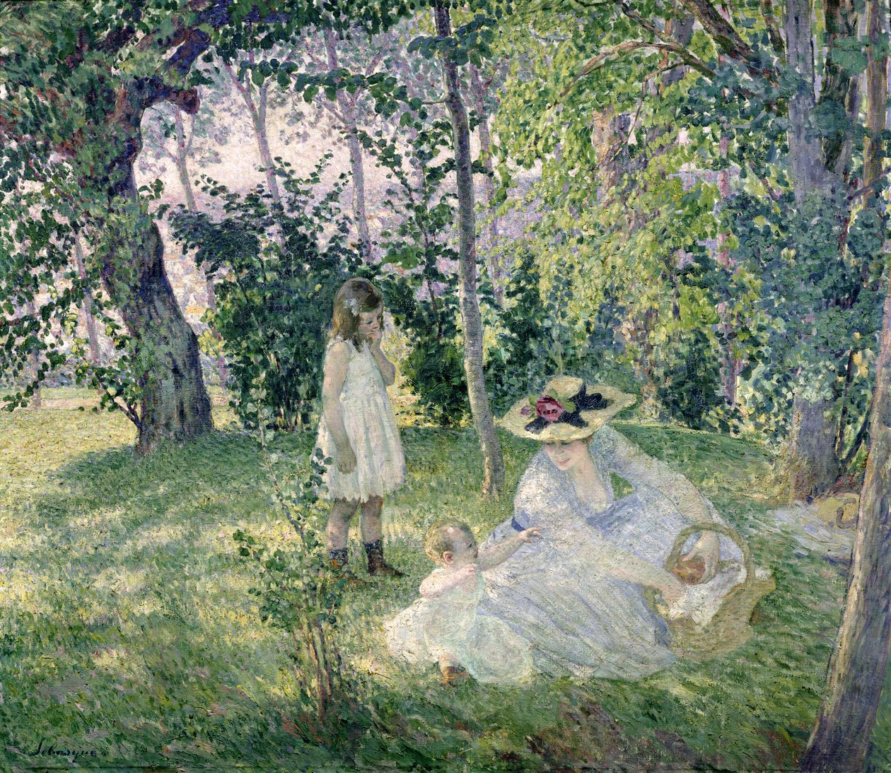 Piknik, 1903 tekijältä Henri Lebasque