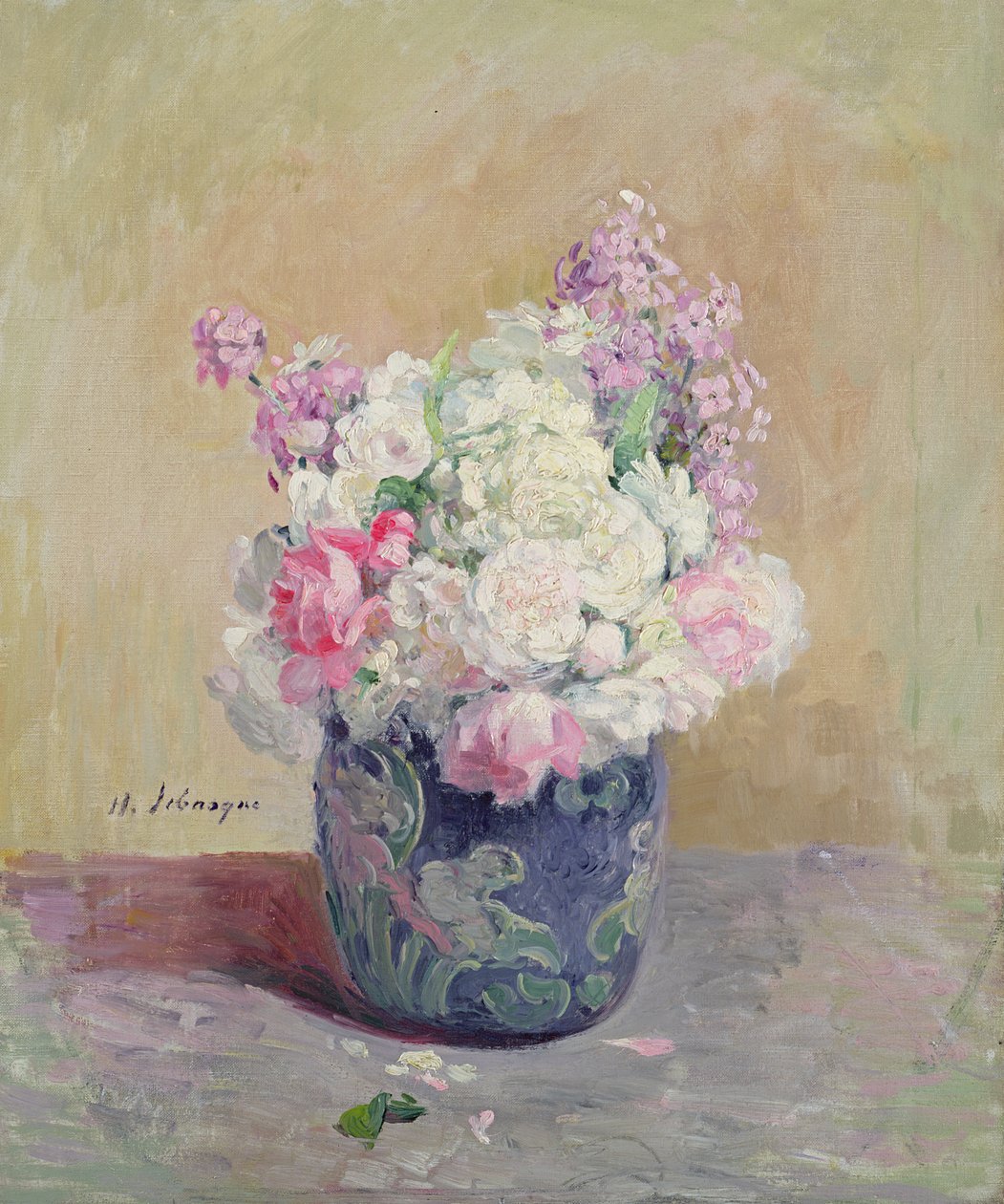 Maljakko kukkia tekijältä Henri Lebasque