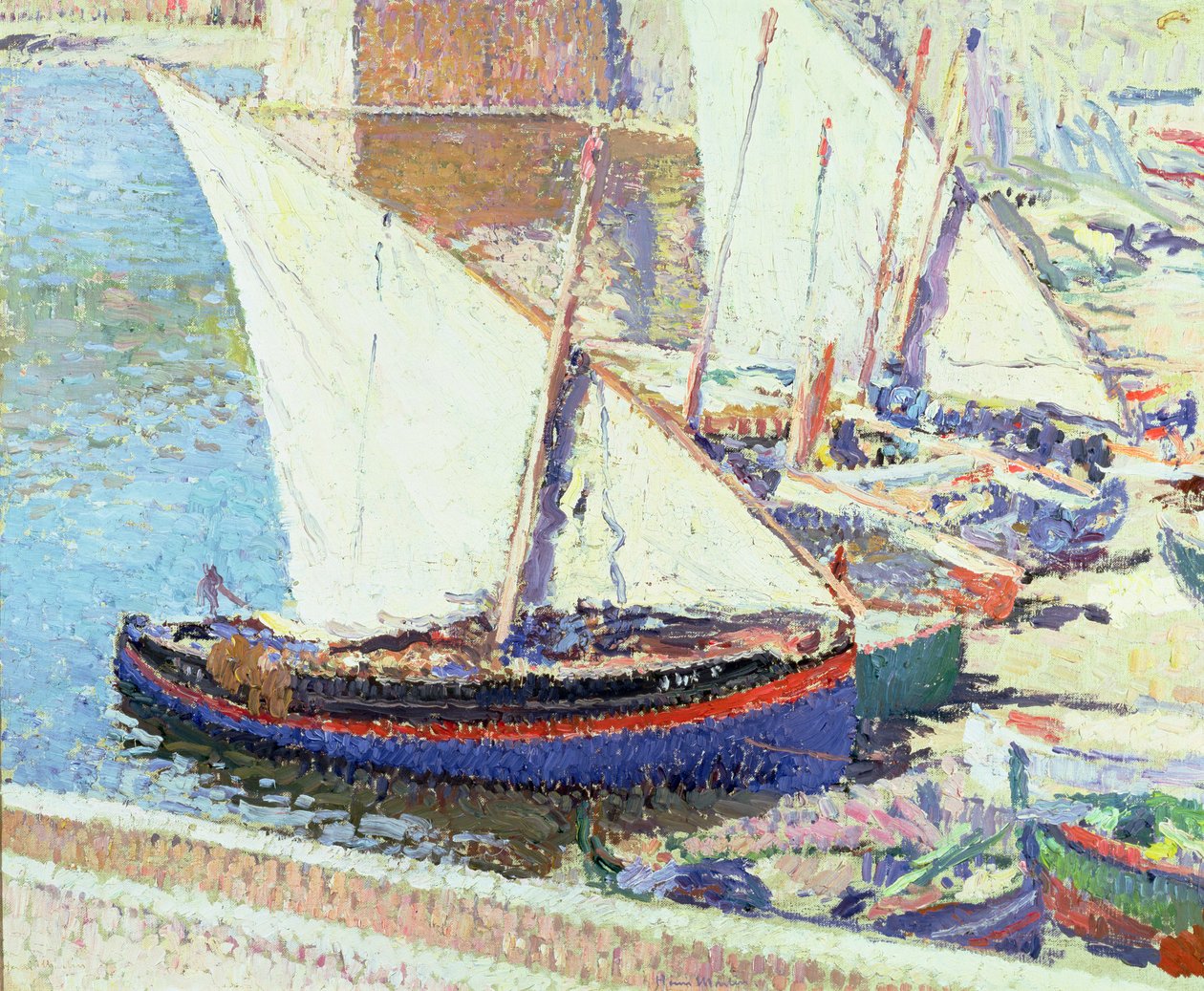 Kalastusveneet tekijältä Henri Martin