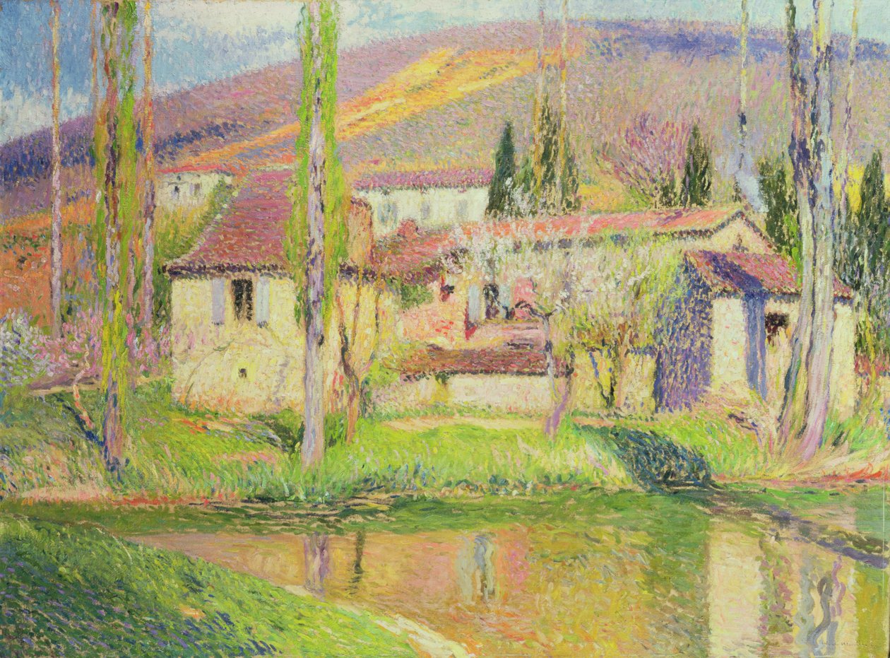Bastide du Vert, n. 1909 tekijältä Henri Martin