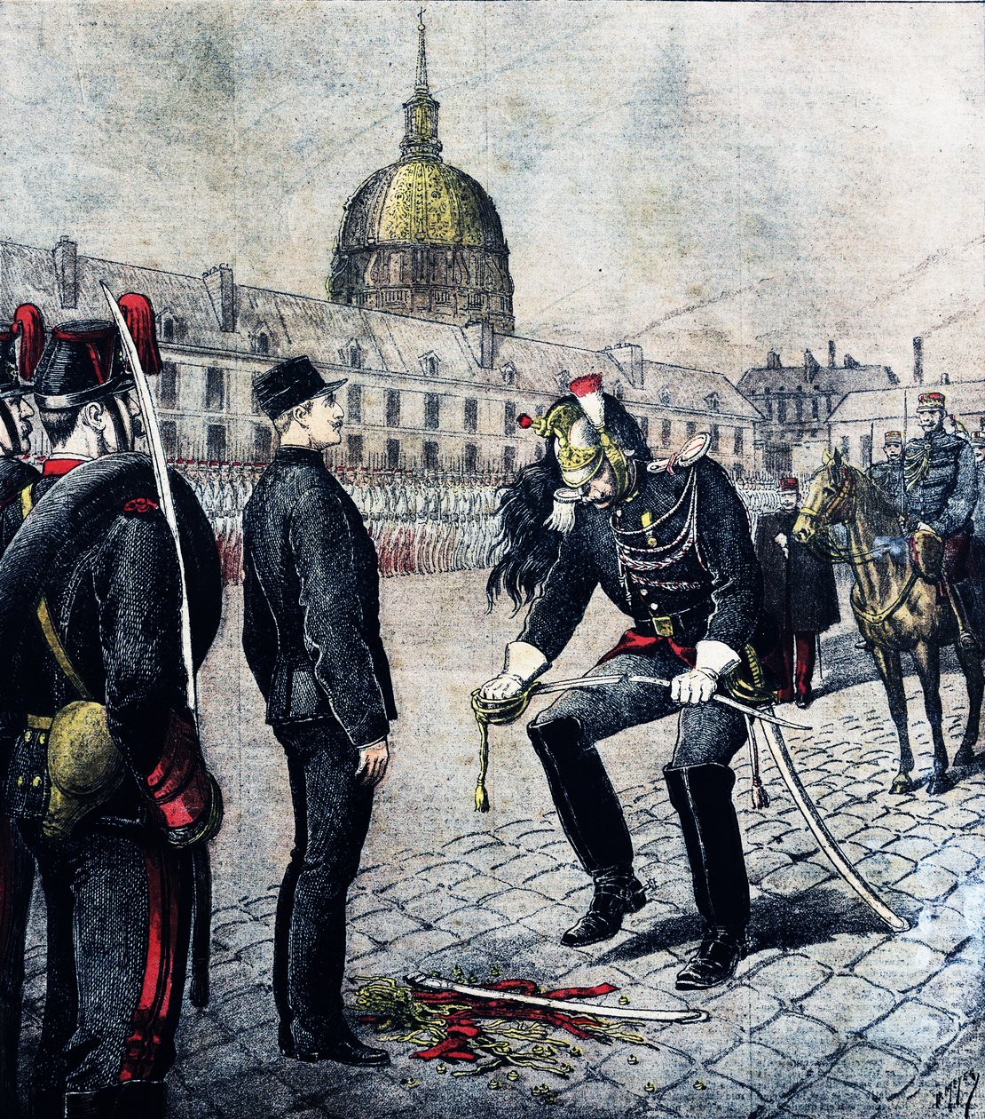 Alfred Dreyfusilta riistettiin arvo tekijältä Henri Meyer