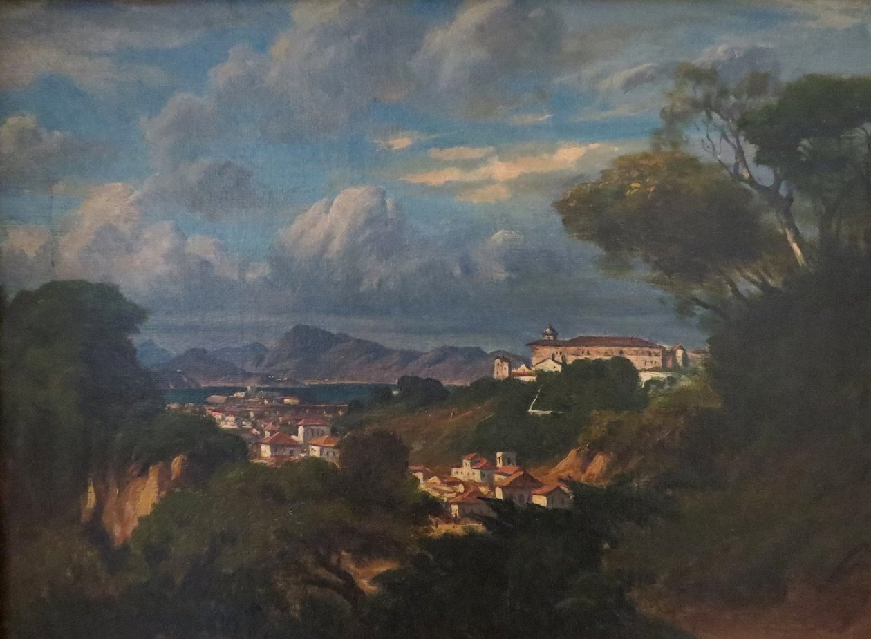 Näkymä Paaval Matoksen Convento de Santa Teresalle tekijältä Henri Nicolas Vinet