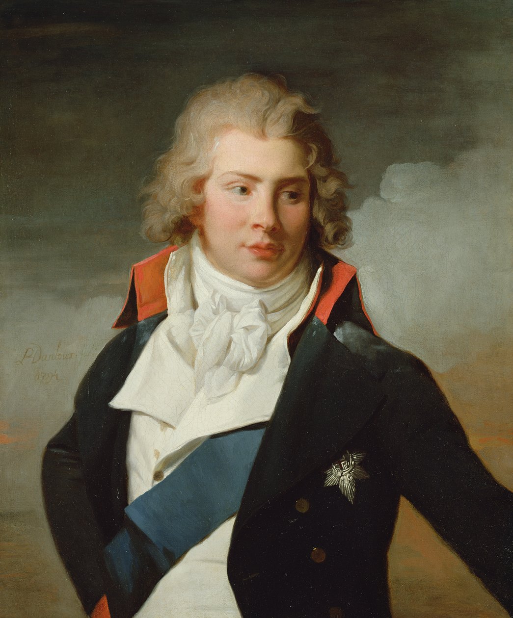 Prinssi Augustus Frederickin muotokuva tekijältä Henri Pierre Danloux
