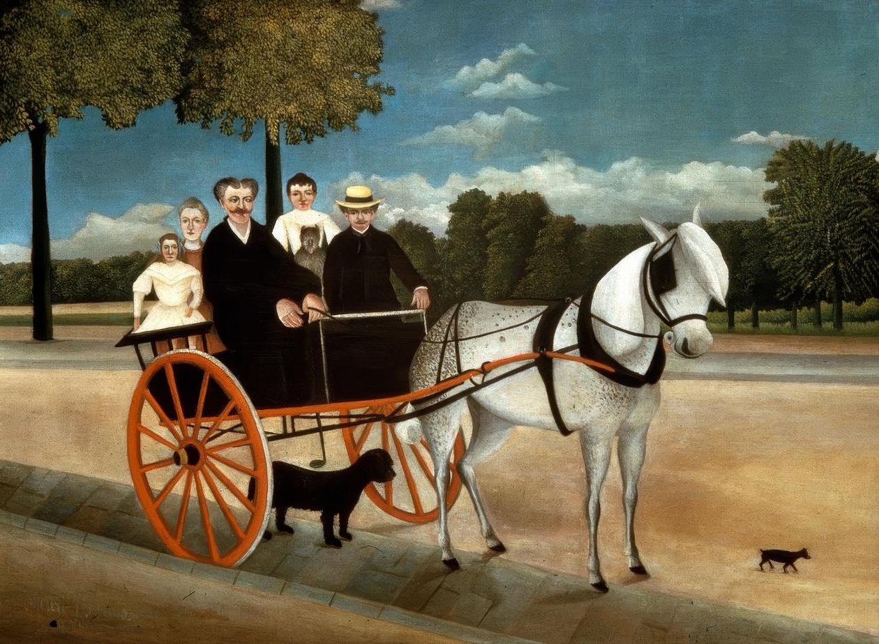 La carriole du Père Juniet tekijältä Henri Rousseau