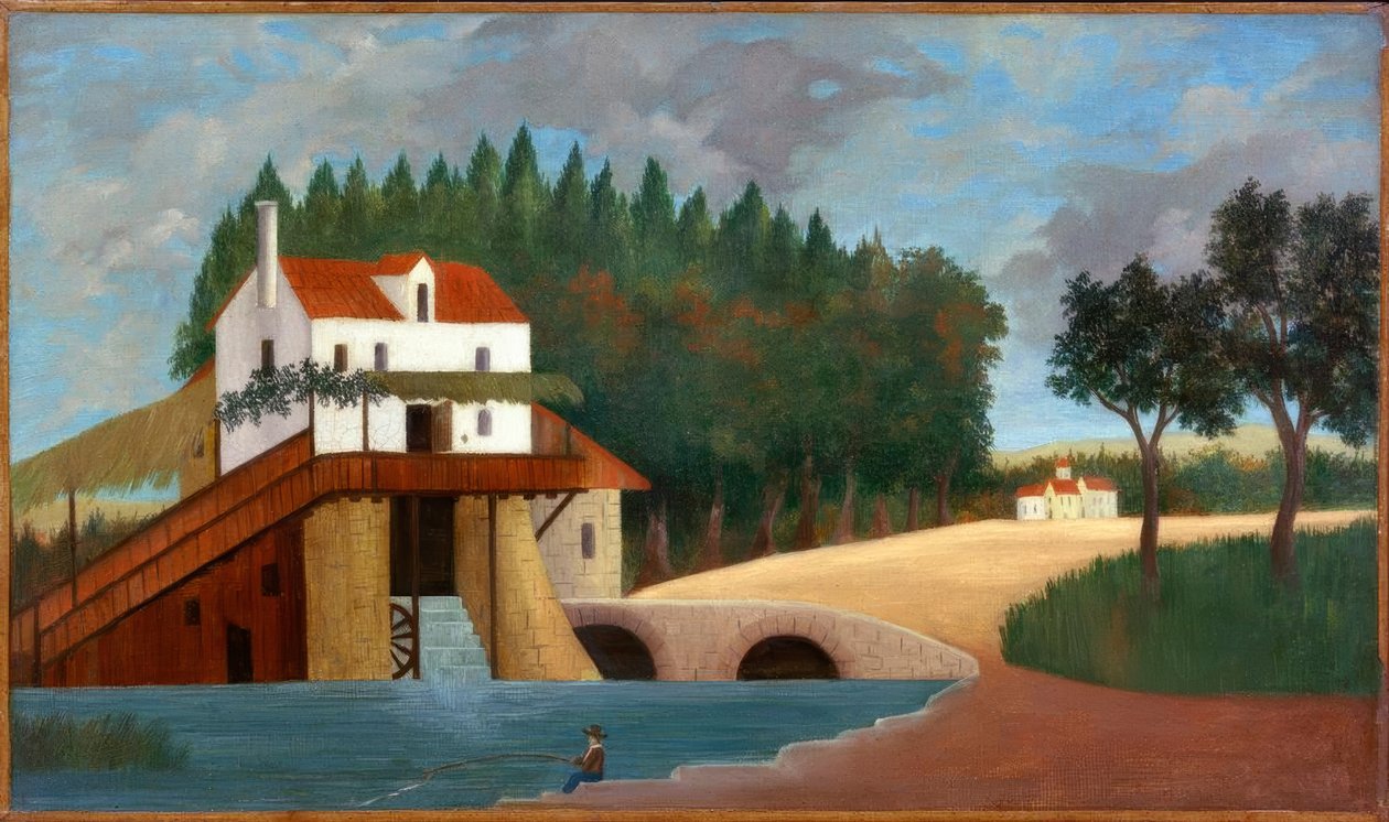 Le Moulin tekijältä Henri Rousseau