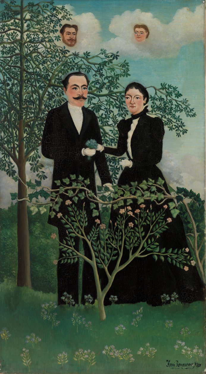 Le Passé et le présent, tai Pensée -filosofia tekijältä Henri Rousseau