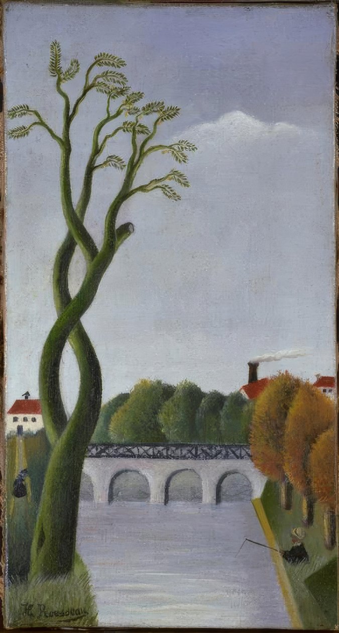 Le pont tekijältä Henri Rousseau