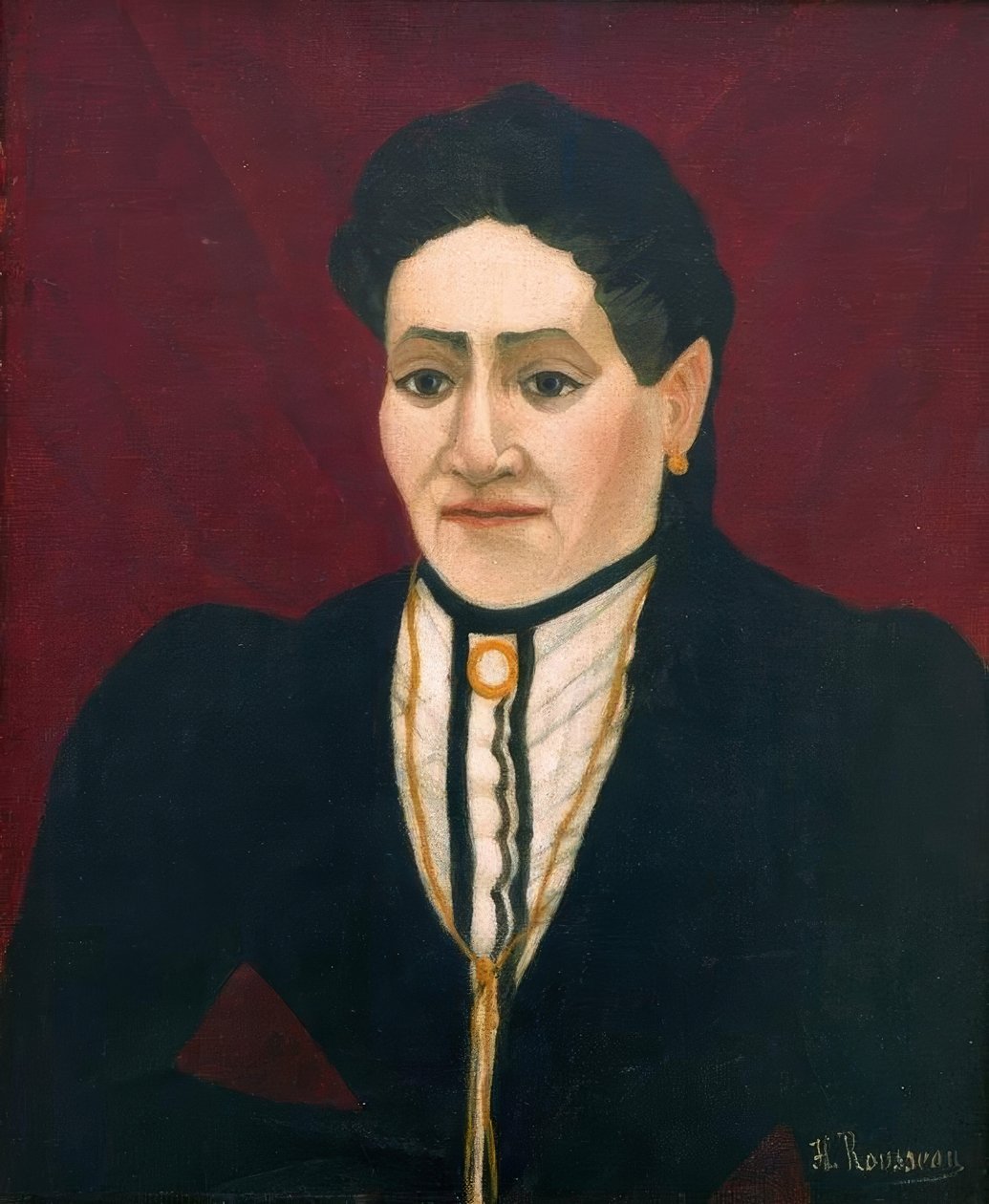 Femme muotokuva tekijältä Henri Rousseau