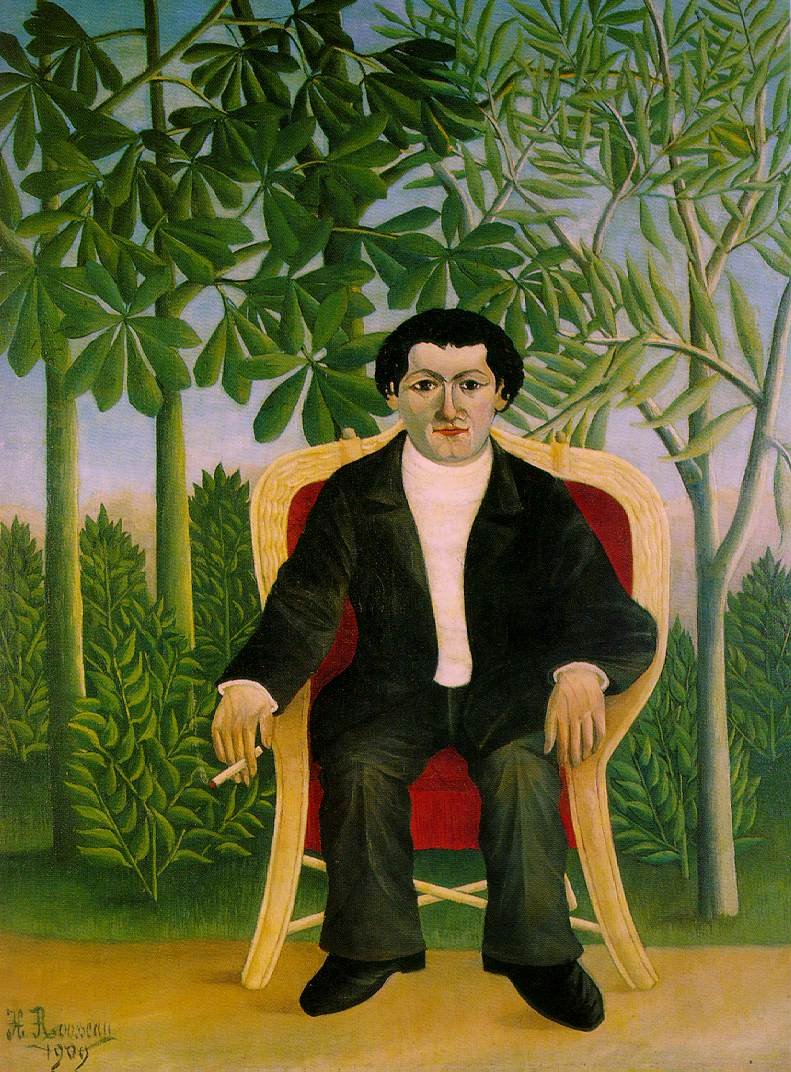 Joseph Brummerin muotokuva tekijältä Henri Rousseau