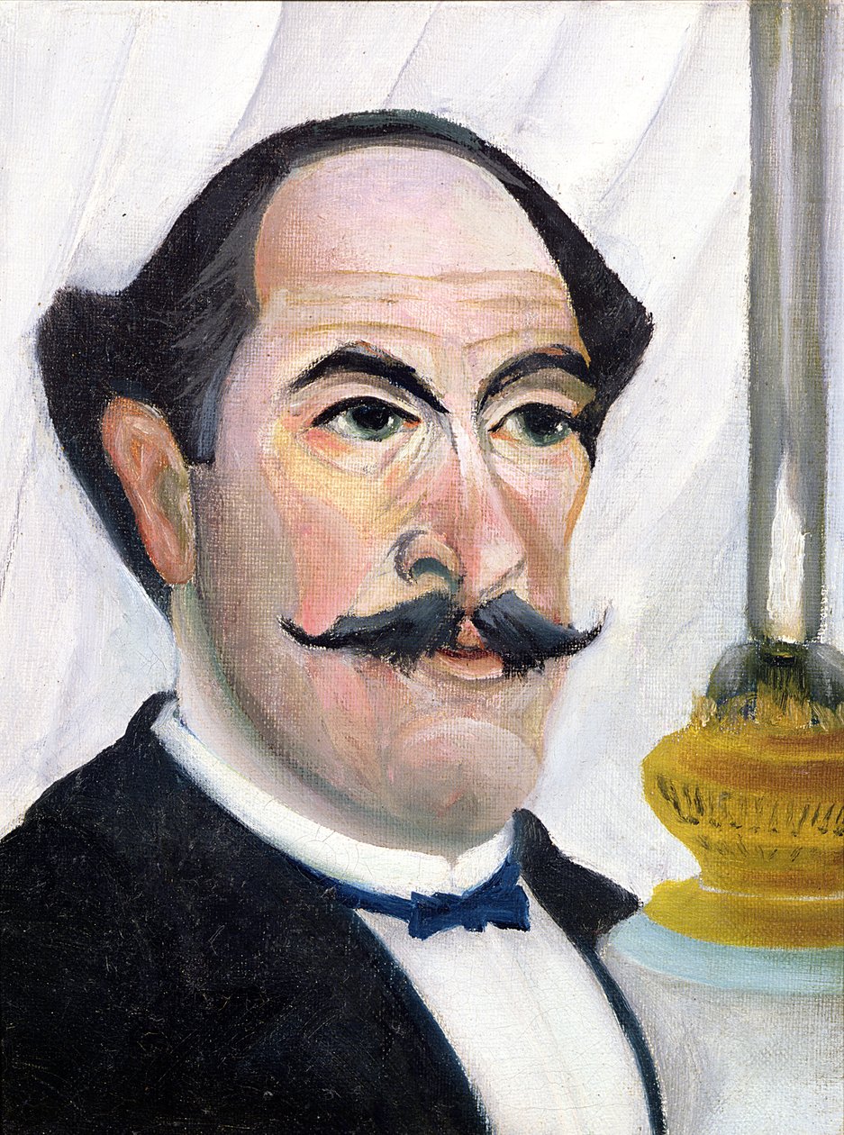 Omakuva, n. 1900-03 (katso pari numerosta 83695) tekijältä Henri Rousseau