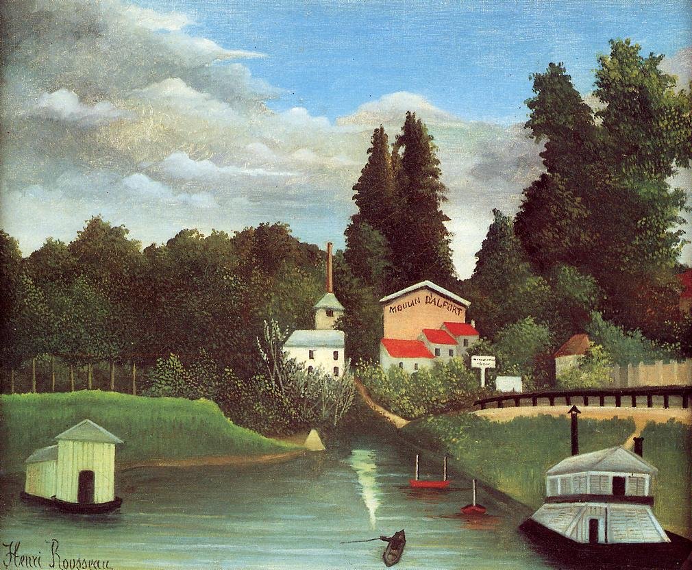 Moulin dAlfort tekijältä Henri Rousseau