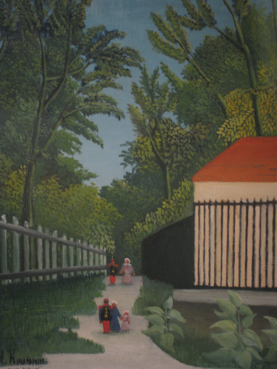 Näkymä Montsouris -puistoon tekijältä Henri Rousseau