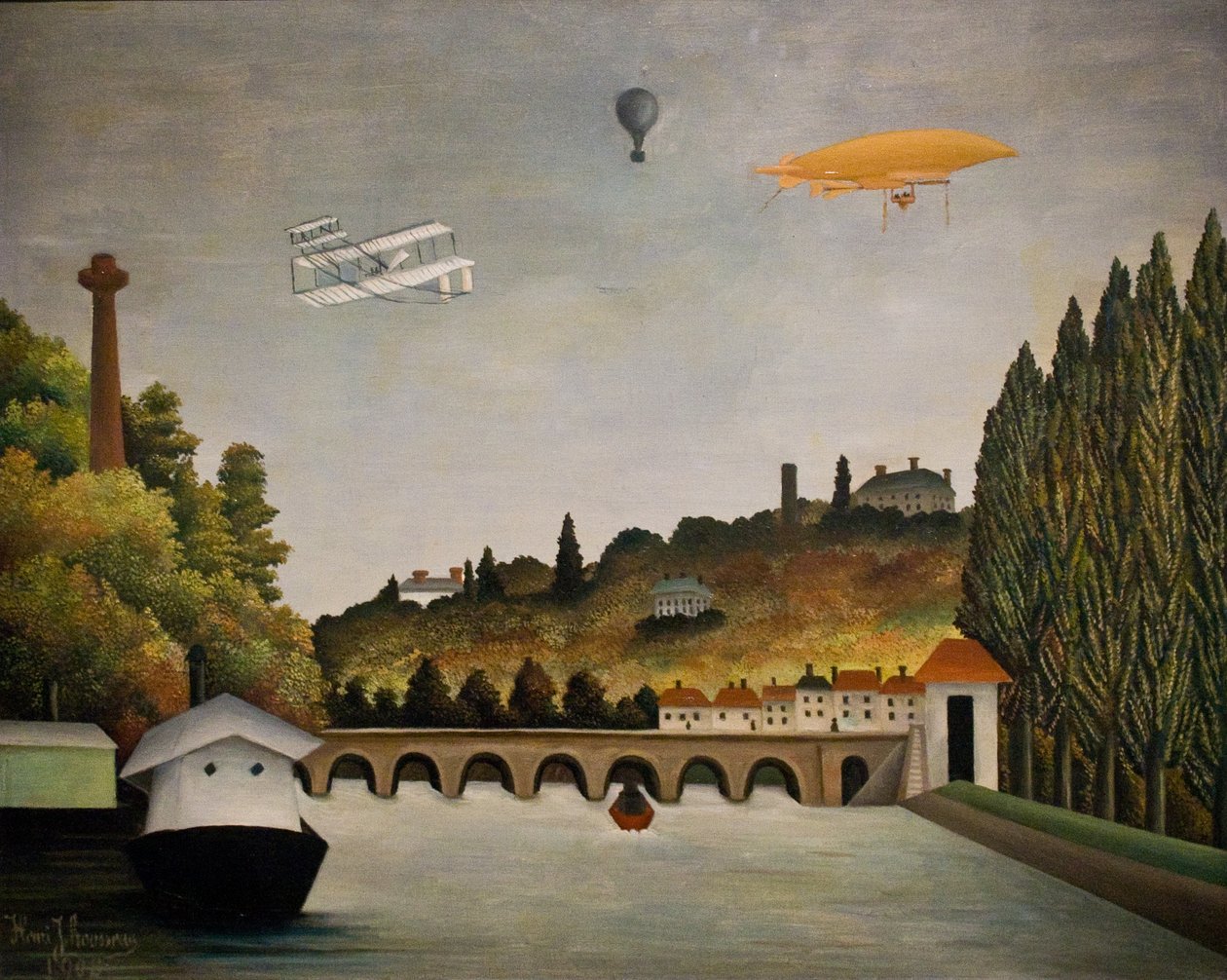 Näkymä Pont de Sèvresiin tekijältä Henri Rousseau
