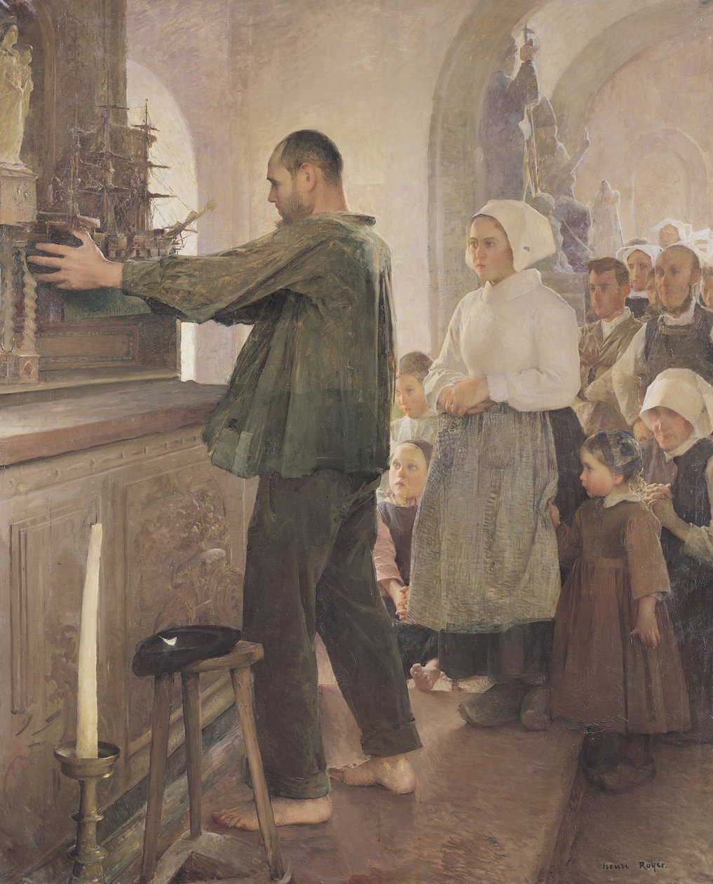 Ex Voto, 1898 tekijältä Henri Royer