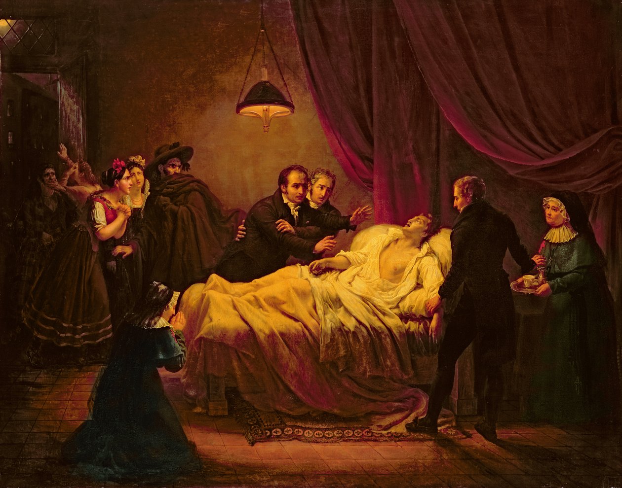 Mazetin kuolema, 1821 tekijältä Henri Serrur