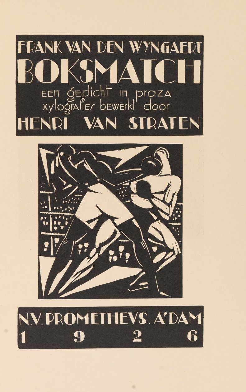 Boksmatch tekijältä Henri Van Straten